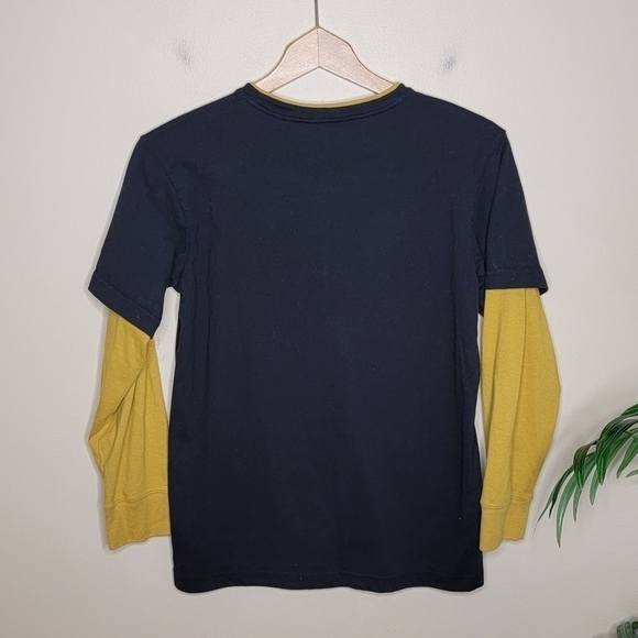 Nike | Mizzou Tigers Layered Look Long Sleeve Tee Boys Large 16/18 - Picture 4 of 4